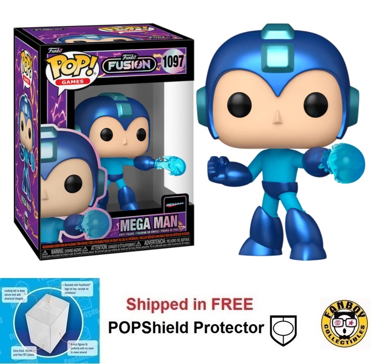 Funko POP Games Fusion Mega Man #1097